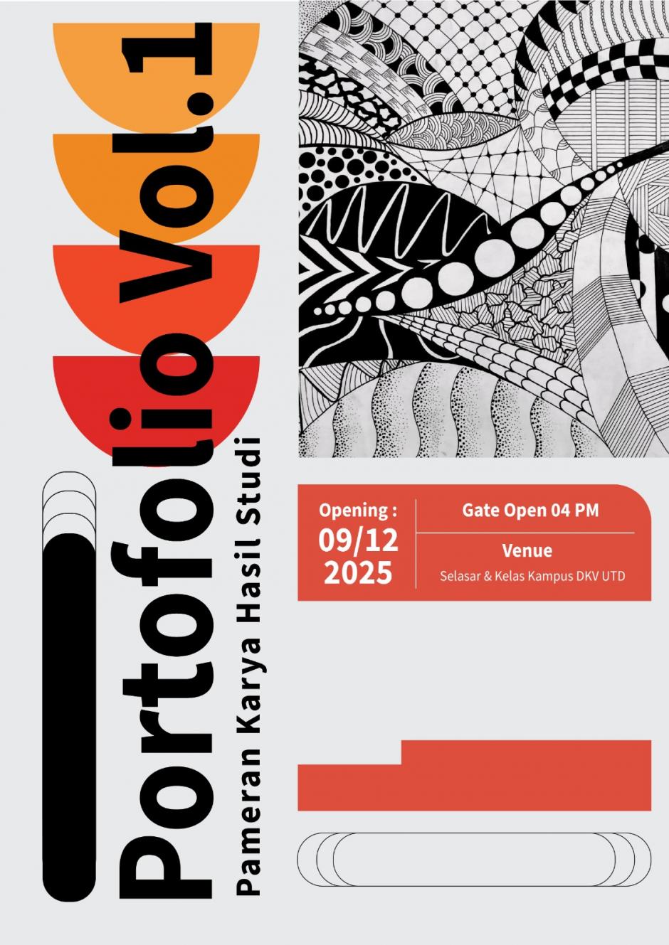 Portofolio Vol.1 â€“ Pameran Karya Hasil Studi Mahasiswa DKV