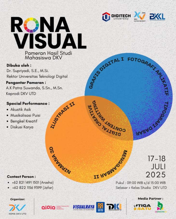 Rona Visual 2025: Wadah Apresiasi dan Ekspresi Mahasiswa DKV UTD