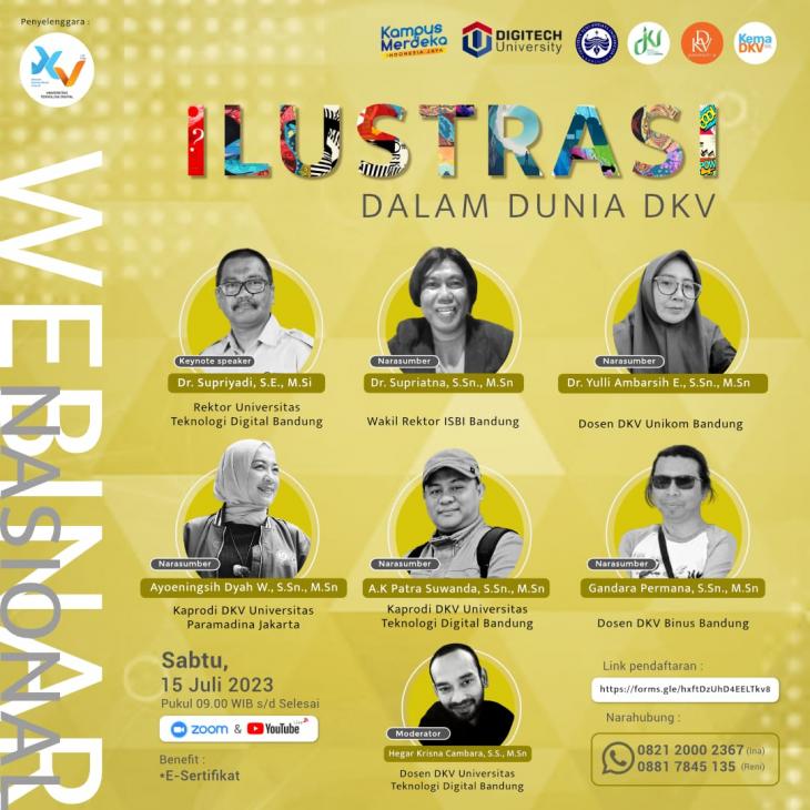 Webinar Ilustrasi Dalam Dunia DKV