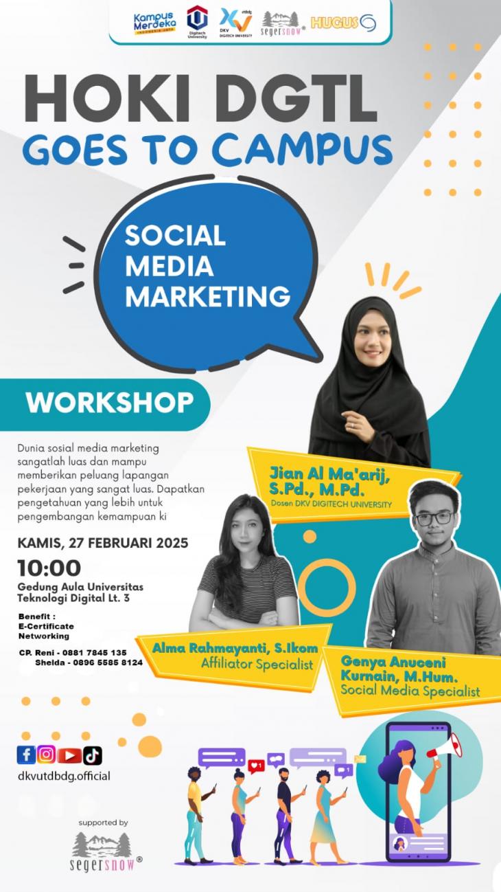 HOKI DGTL Goes to Campus: Workshop Social Media Marketing